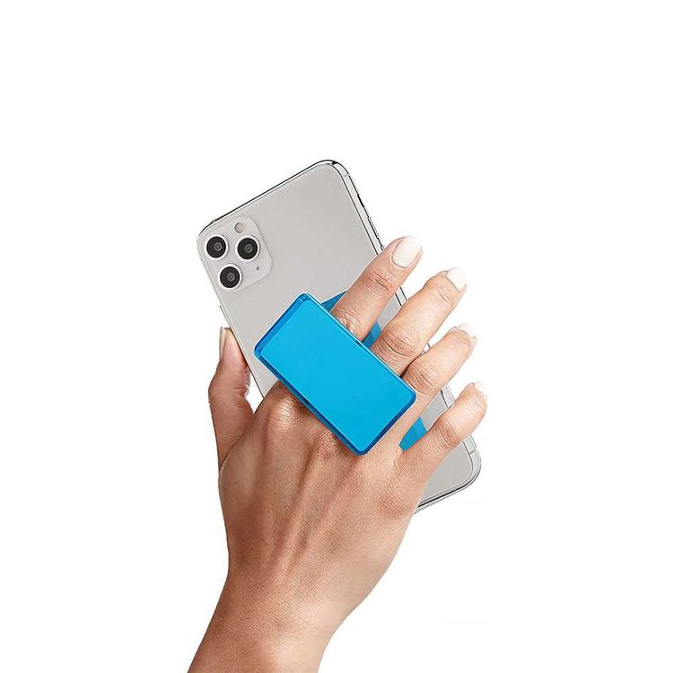 Handl Neon Mobile Stand Phone Grip - Blue
