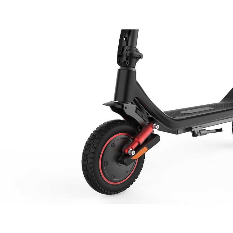 Porodo Lifestyle Drif Foldable Electric Scooter with Impact-Resistant Wheels, LED Display, 500W Max Motor Power, 30km/h Max Speed, 28km Max Distance, IPX5 Water Resistance Level, 120kg Max Load - Black