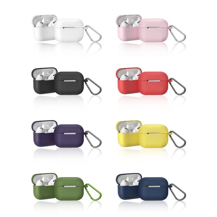 Green Lion Berlin Series Silicone Case for Airpods Pro 2 with Full Protection Design, Slim & Lightweight, Anti Fingerprints, Anti Scratch, Premium Quality, Unique Design - Pink