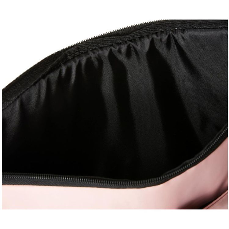 Guess Laptop Sleeve for Computer 13" with High-Quality Nylon Material, 3 Pockets, Zipper Closure, Water-Resistant - Light Pink