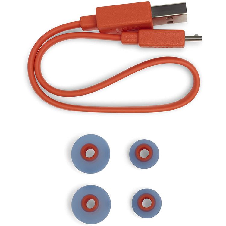 JBL T115BT Wireless In-Ear Headphones, Pure Bass Sound, 8 Hours Battery with Quickly Charge, Multi-point Connectivity, 3 Button Remote with Microphone - Blue