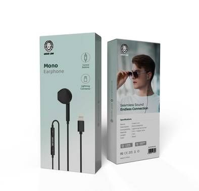 Green Lion Wired Mono Earphone With Lightning Connector  ...