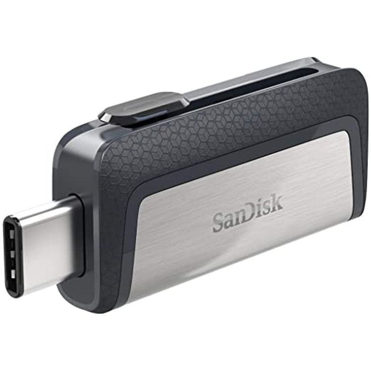 Sandisk Ultra Dual - USB Flash Drive - 64 GB - Gray