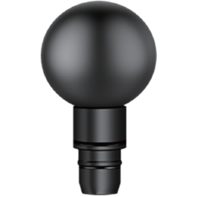 Porodo Multi-Head Relief Deep Massage Gun with Adjustable Massage Intensity, Type-C Fast Charging, Deep Tissue Relief, 30 Speed Levels, LCD Touch Display, 6 Interchangeable Heads, 1500mAh Battery Capacity, 3 Hours  Working Time  - Black