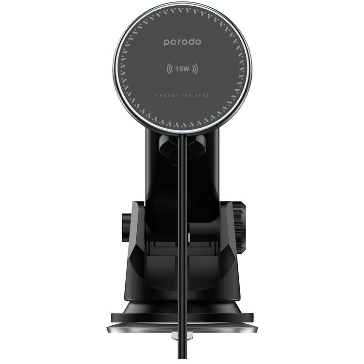 Porodo 3 in 1 Magnetic 15W Wireless Car Charger Mount with 20W PD Car Charger