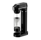 LePresso Sparkling Water Maker, 1L Capacity, Adjustable Fizz Pressure, Efficient Carbonation, Patented design, Pressure Release Button - Black