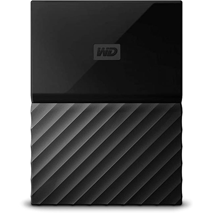 Western Digital WDBYNN0010BBK-WESN Passport 1 TB Portable Hard Drive for PC, Xbox One and PlayStation 4 - Black