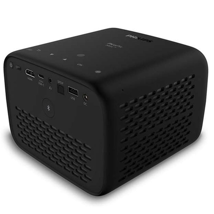 جهاز العرض المحمول فيليبس PicoPix MaxTV - أسود