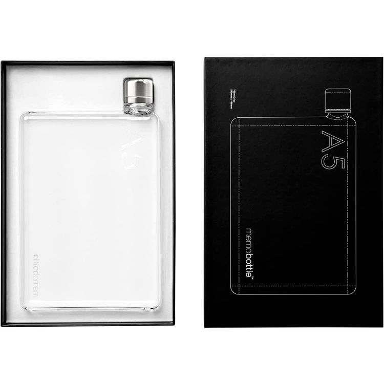 A5 Memobottle 750ml - Clear