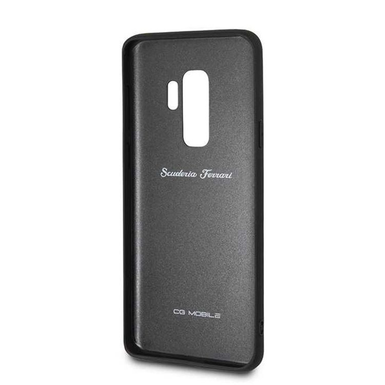 CG Mobile Ferrari Heritage Hard Phone Case Compatible for Samsung Galaxy S9 Plus Protective Mobile Case Officially Licensed - Red