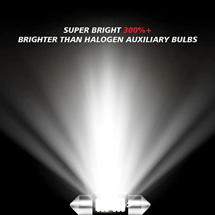 ROADPOWER Super Bright Car Interior and Roof 3 LED Light