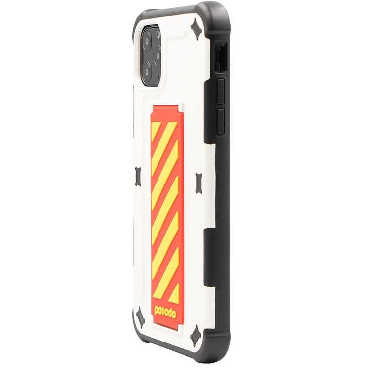 iGuard by Porodo Strap Phone Case for iPhone 11 Pro Max - White