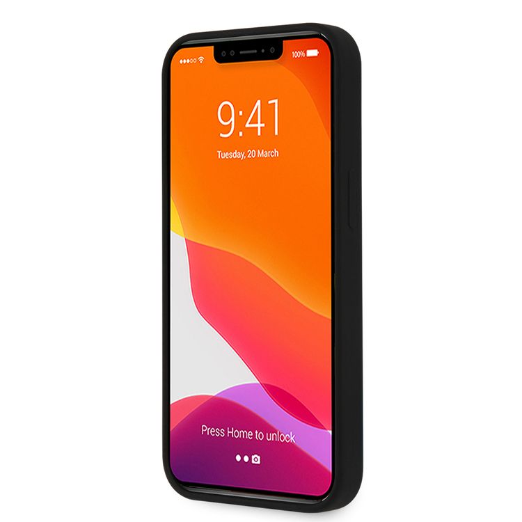 CG MOBILE AMG Liquid Silicone Case with Big Logo Compatible for iPhone 13 Pro Max (6.7") Easy Access to All Ports, Shock-Absorption, Anti-Scratch, & Drop Protection Back Cover Suitable with Wireless Charging Officially Licensed