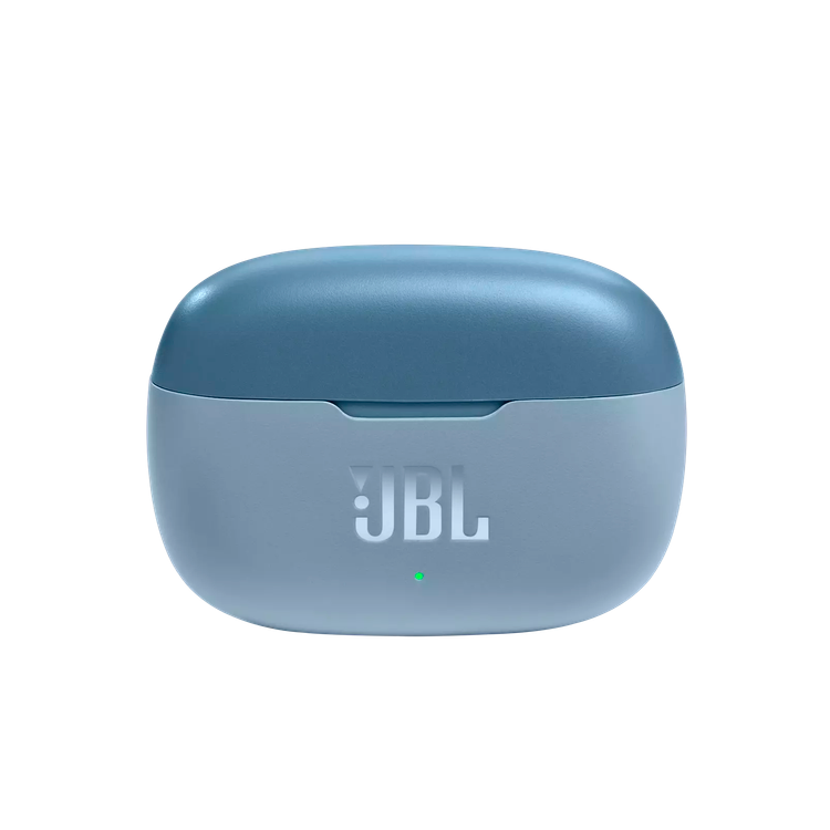 JBL Wave 200TWS True Wireless In-Ear Headphones with Touch Control Calls & Voice Assistant, Deep Bass, 20-hours Playback, Bluetooth Earbuds Blue