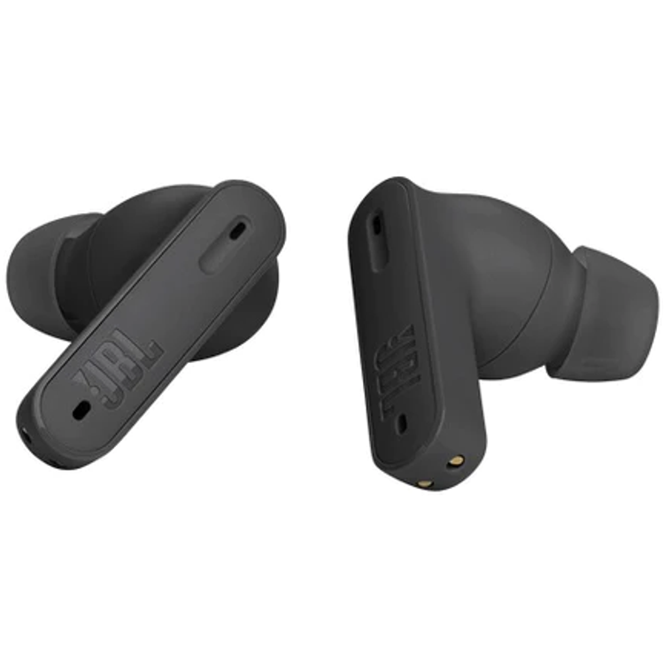 JBL Tune Beam True Wireless Earbuds In-Ear with Mic, Water & Dust Resistant, Bluetooth 5.3, Ambient Aware & Talk Thru, Multi-Point Connection, Active Noise Cancelling, Touch Control, Fast Charge - Black 