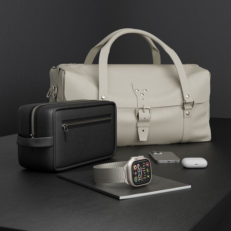 حزام ساعة ليفيلو ميلانو لساعة ابل 49/46 ملم، خفيف الوزن ومتين للغاية، وصلات قابلة للتعديل، مادة لا تسبب الحساسية، تقنية مضادة للأكسدة - تيتانيوم