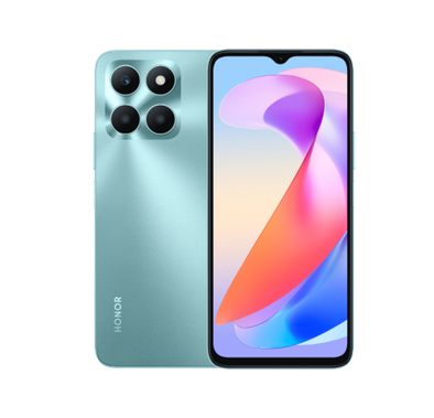 Huawei Honor X6a TRA Version, 6.56", 4GB RAM, 128GB Storage, 50MP, Dual SIM, Android 13, GSM, HSPA, LTE - Cyan Lake
