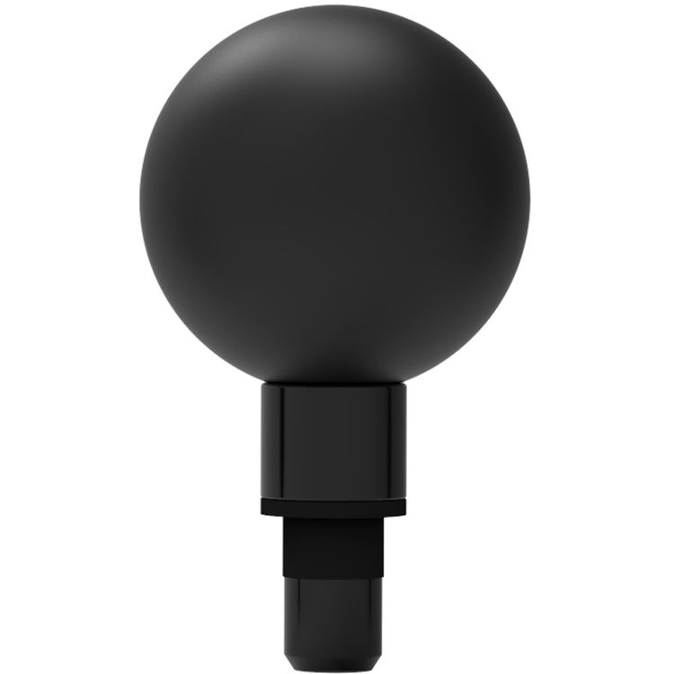 Green Lion Multifunctional GMG-05 Massage Gun with 4 Massage Heads, Extension Handle, LED Light, Massage Belt, Type-C Charging Port, Up to 3 Hours Working Time, 15000mAh Battery - Black 