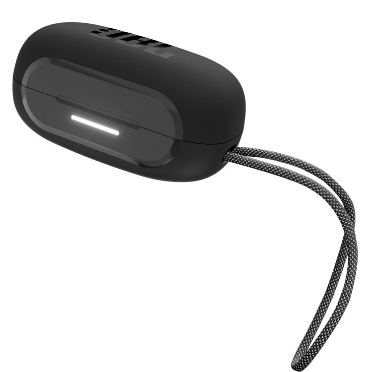 JBL Reflect Mini NC Waterproof True Wireless In-Ear Sport Headphones with Active Noise Cancelling with Smart Ambient, IPX7 Waterproof Feature - Black