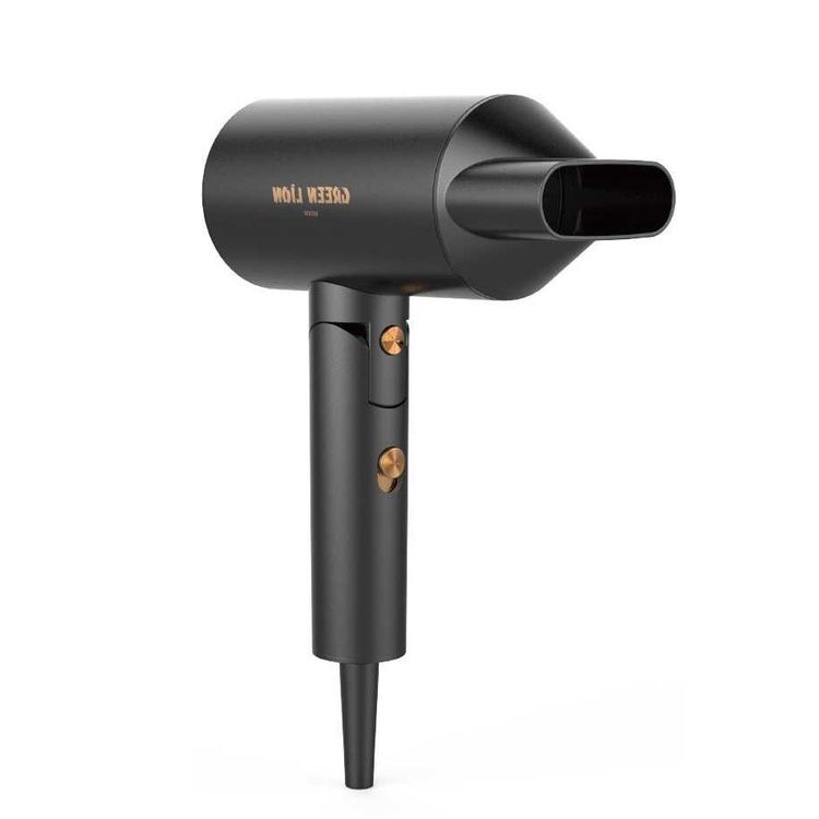 Green Lion Foldable Hair Dryer 2000W - Black