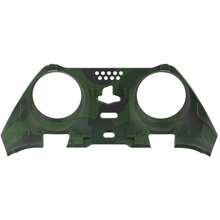 Porodo Gaming Decorative Panel Combo for PS5 Edge Controller, High-Quality Plastic Material, Personalized Design, Dust & Sweat Resistant, 2-in-1 Combo - Blue + Camouflage