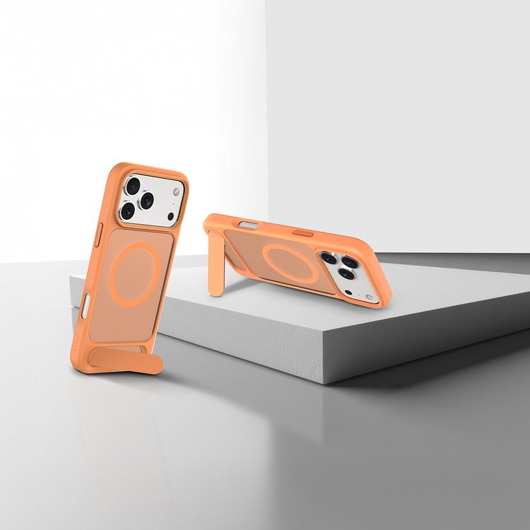 Levelo Matteo Hybrid Kickstand Case for iPhone 17 Pro Max in