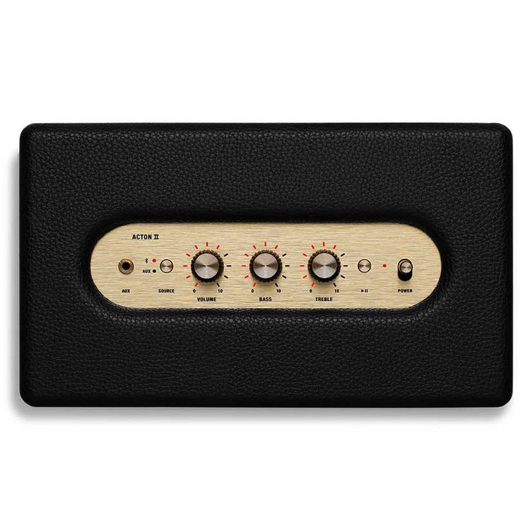 Marshall Acton 2 Bluetooth Wireless Stereo Speaker - Black