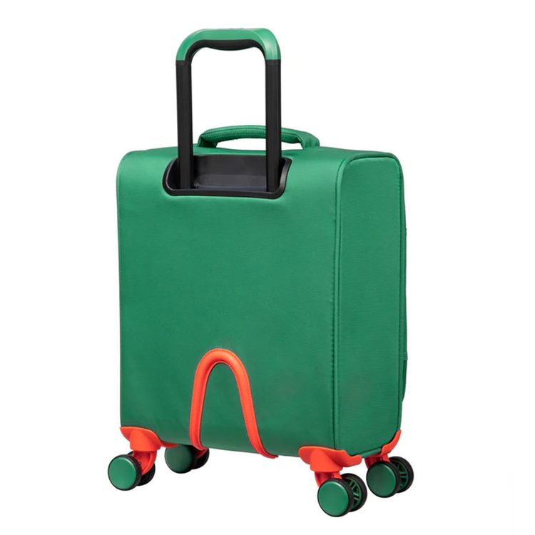 حقيبة الأطفال ميرميد ريف، سعة 25 لتر، هيكل ناعم، 8 عجلات دوارة - لون أخضر أيرلندي