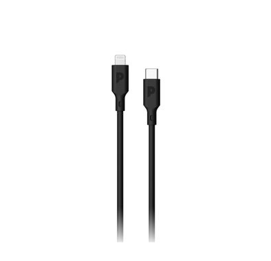 Powerology Type-C Cable PVC Type-C to Lightning Cable - Black