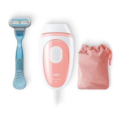 Braun Silk-expert Mini PL1014 IPL Hair Remover - White / Pink