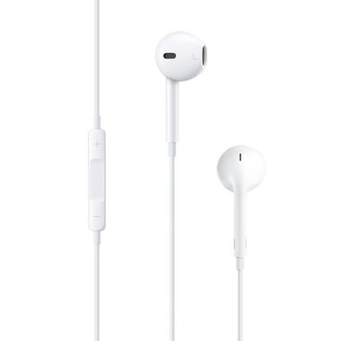 Apple EarPods with 3.5mm Plug - White Color [In-Ear Wired Earphones]
