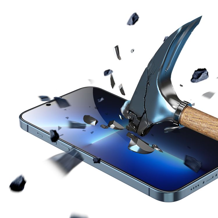 جرين ليون 3D واقي شاشة زجاجي بحواف دائرية مقاوم للخدش ومناسب لهاتف آيفون 13/ 13 برو (6.1)، مقاوم للخدوش وبصمات الأصابع، سهل التركيب ومقاوم للزيت - أسود