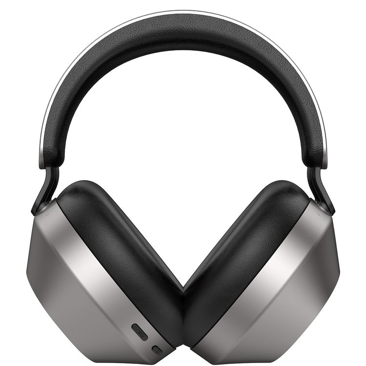 Levelo SoundMaster Hybrid ANC Headphones With Smart Touch Panel, Featherweight, Transparency Mode, Google & Siri Assistant, Music Control - Dark Gray