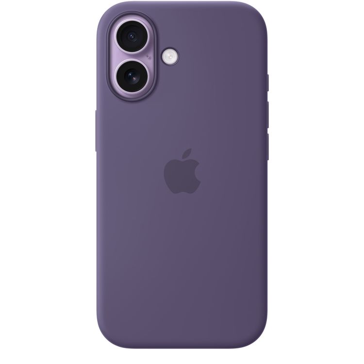 Apple iPhone 17 Silicone Case with MagSafe, Anti-Scratch, Drop Protection, Soft Microfiber Lining, Built-in Powerful Magnets - Purple Fog