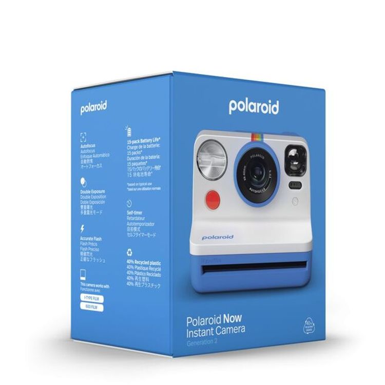 Polaroid Now Generation 2 i-Type Instant Camera | Blue