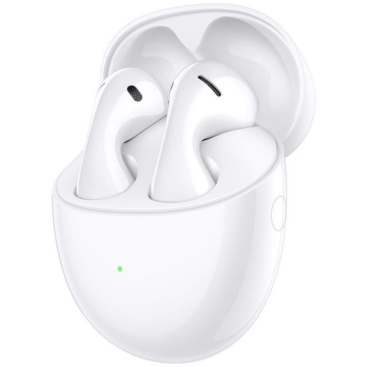Huawei Freebuds 5 True Wireless Earbuds, Active Noise Cancelation, Up to 30 Hours Music Playback, USB Type-C Charging Port - Ceramic White