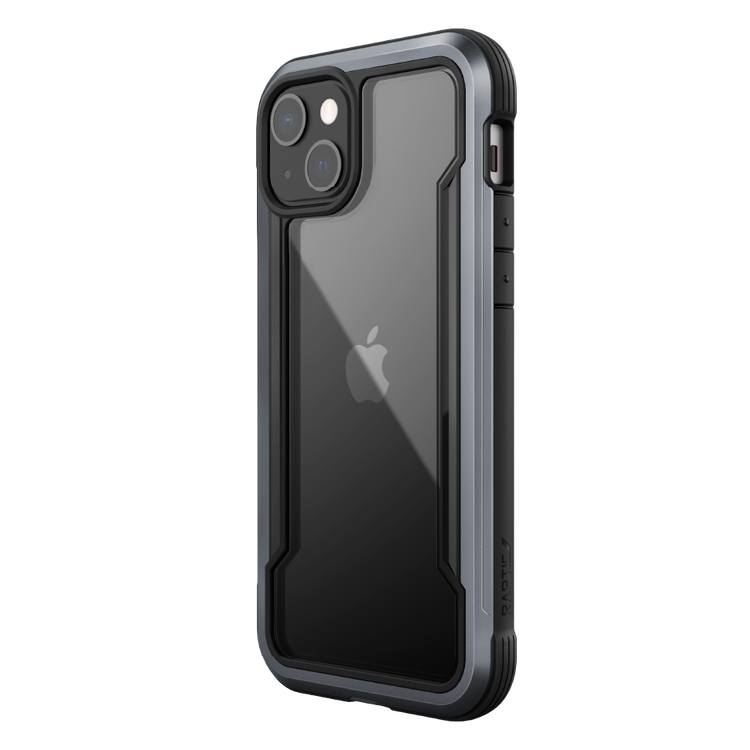 X-Doria Raptic Shield Pro Case with Sleek Design Compatible for iPhone 13 Pro Max (6.7") Durable Aluminum Frame, Easy Access to All Ports, 10ft Drop Tested, Shock Absorbing Protection Back Cover Suitable with Wireless Charging