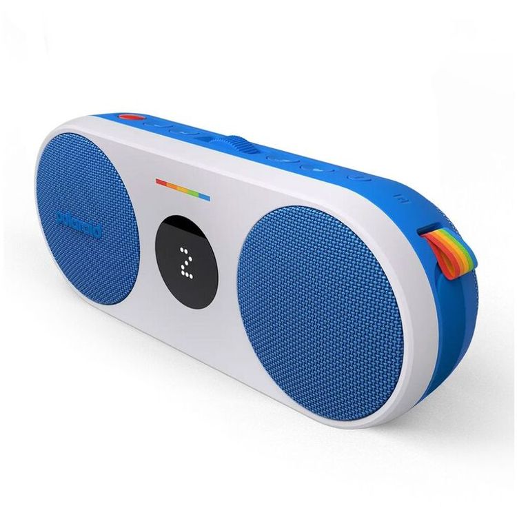 Polaroid P2 Music Player, 4 hours Full charge, Up to 15 hours Battery life, Mobile wireless speaker with mono sound - Blue