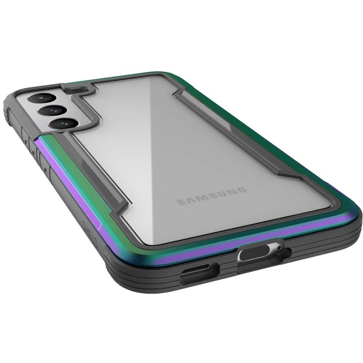 X-Doria Raptic Shield Phone Case Compatible for Samsung Galaxy S22 Plus - Iridescent
