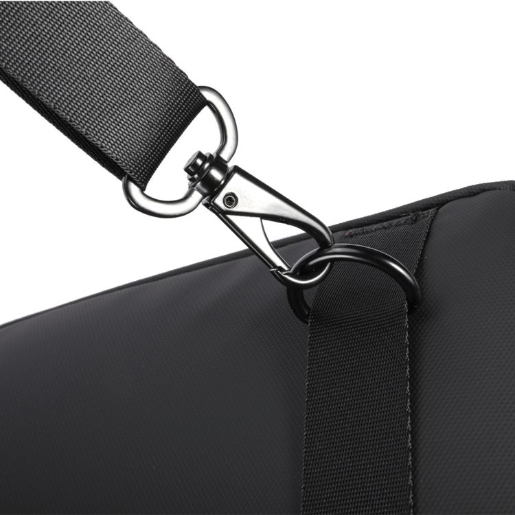 Porodo Gaming Sling Bag with 20W USB-C Charging Outlet, 2 Compartments, Polyester, Waterproof - Black