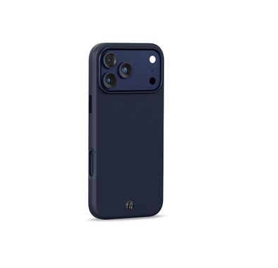 حافظة Cannes من الجلد الصناعي لهاتف iPhone 17 Pro Max مع مغناطيسات قوية، ممتصة للصدمات، متوافقة مع MagSafe، مختبرة للارتفاع حتى 5 أقدام | 1.5 متر، مصنوعة من جلد PU ناعم - أزرق