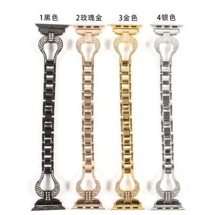 Devia Diamond Watch Band 42/44mm - Gold