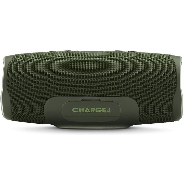 JBL Charge 4 Portable Wireless Bluetooth Speaker with Built-in Power Bank, 7500mAh Battery 20-hours Playtime, IP67 Waterproof & Dustproof Feature - Green