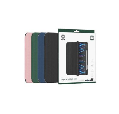 Green Lion Hogo Premium Case with Pencil Holder - iPad 12.9" - Green