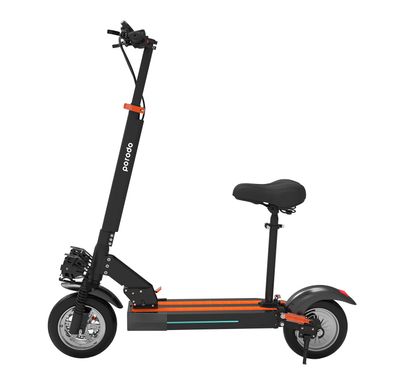 Porodo Lifestyle Electric Urban Off-Road Scooter  - Black