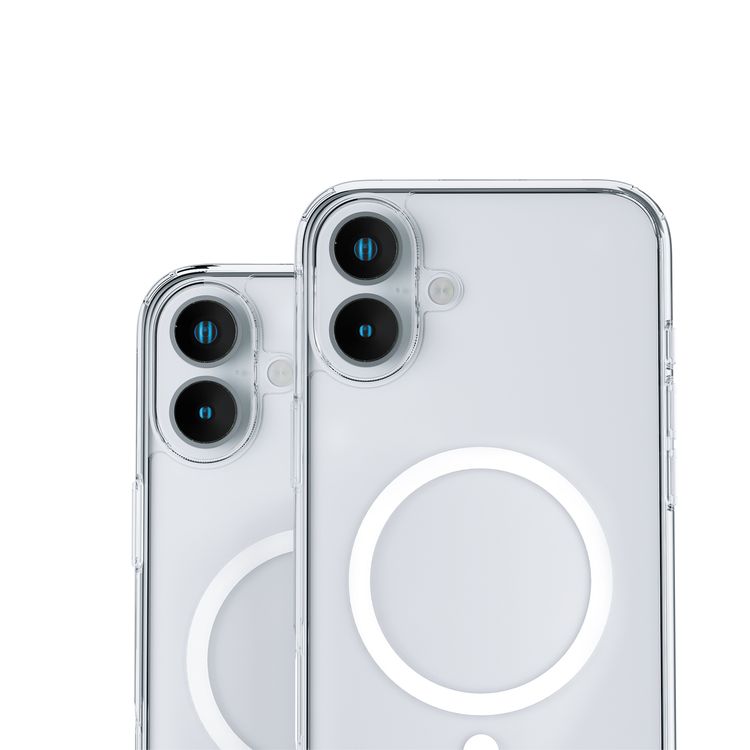 Levelo MagSafe Clara Clear Case for iPhone 16 Plus with Clearview Technology & 3H Scratch Resistance - Clear