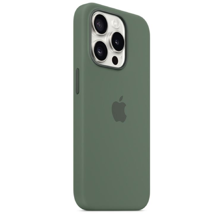 Apple iPhone 15 Pro Max Silicone Case with MagSafe - Cypress