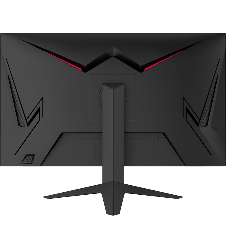 Porodo Gaming 27" FHD 120Hz Gaming Monitor, Borderless Design, 178° Viewing Angle, RGB Lighting, Overdrive Function, Durable Metal Stand, E-LED Backlight Type, 16.7M Display Colors - Black