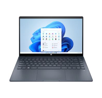 HP Pavilion X360 14 2 in 1 Laptop Intel Core i5-1335U, 8GB RAM, 512 GB SSD, Intel Iris Graphics, 14-Inch FHD Touch, Windows 11 (Arabic/English) - Space Blue 