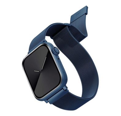 Uniq Dante Apple Watch Mesh Steel Strap - Cobalt Blue